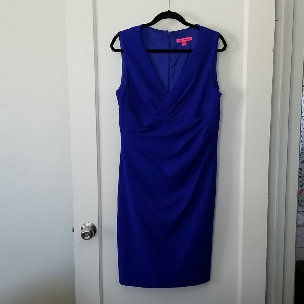 Betsey Johnson Dress size 12, royal blue